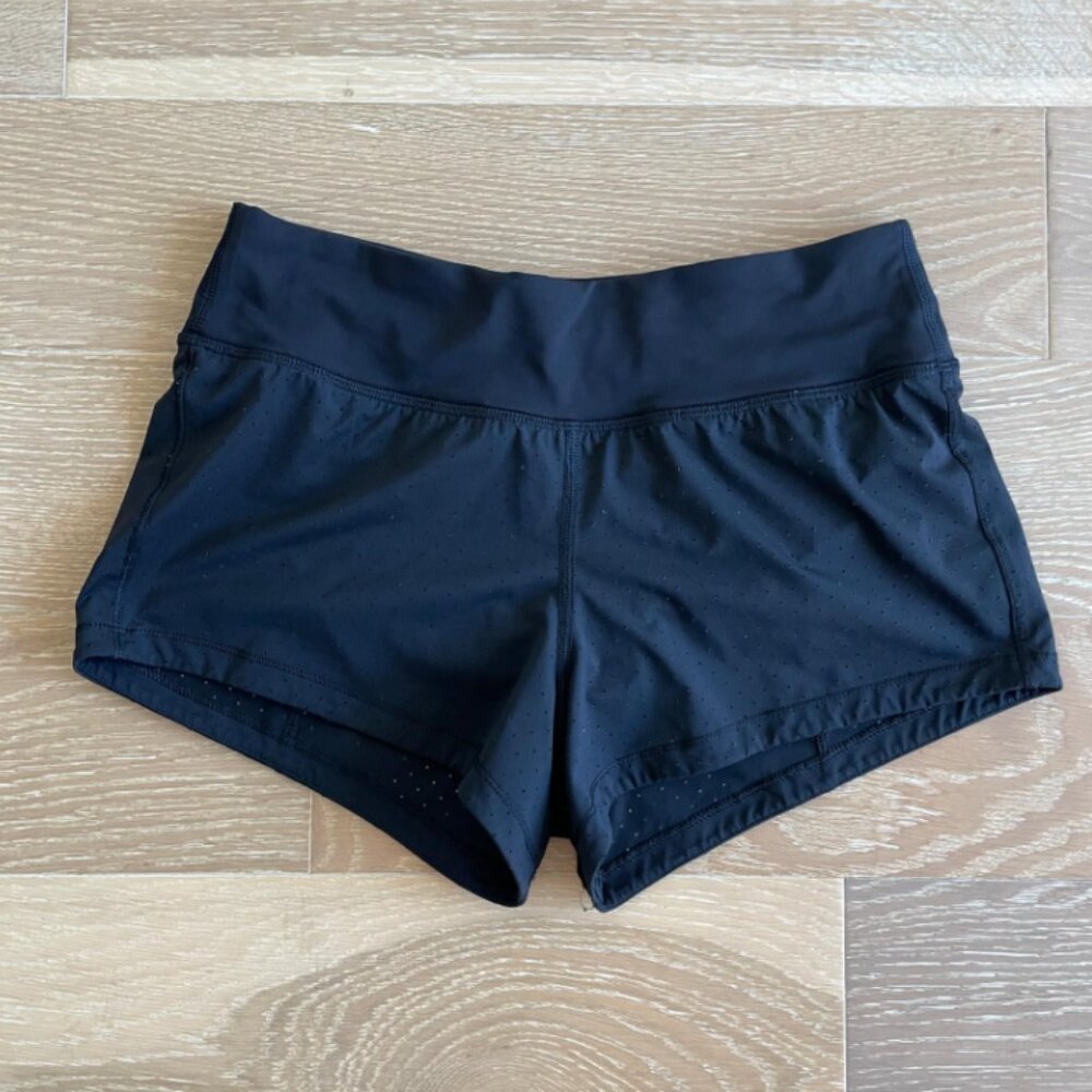 ❌ SOLD ❌ Lululemon Black Running Shorts with liner 2.5" Inseam